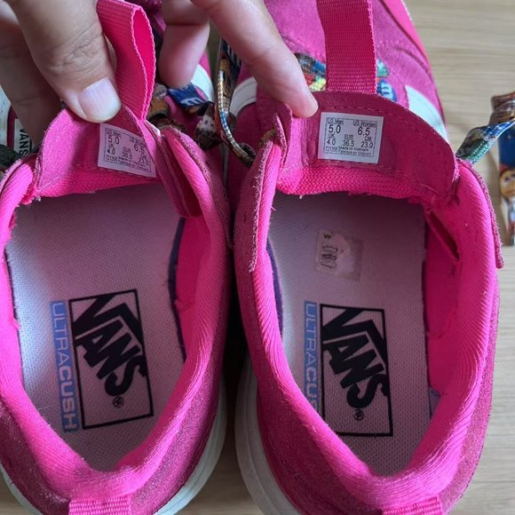 Vans Ultrarange trainers with multi-coloured laces Up Women 6.5 US - Picture 9 of 11